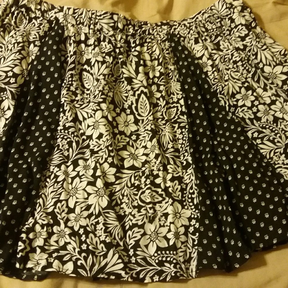 Floral skirt